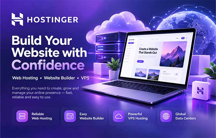 Hostinger – Web Hosting & Website Builder product