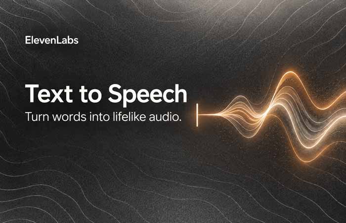 Text to Speech with high quality, human-like AI voices product